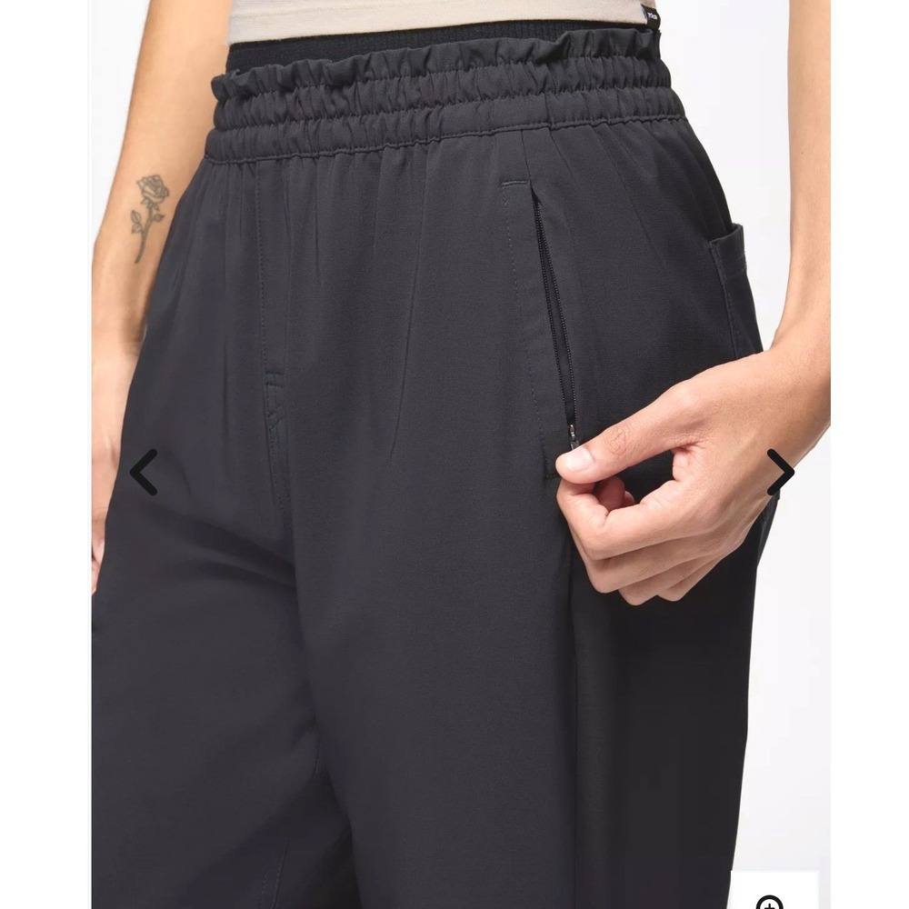 prAna NEW Wonderland Rocks Pant Womens Medium Black Pull On Stretch Outdoor - Picture 5 of 15